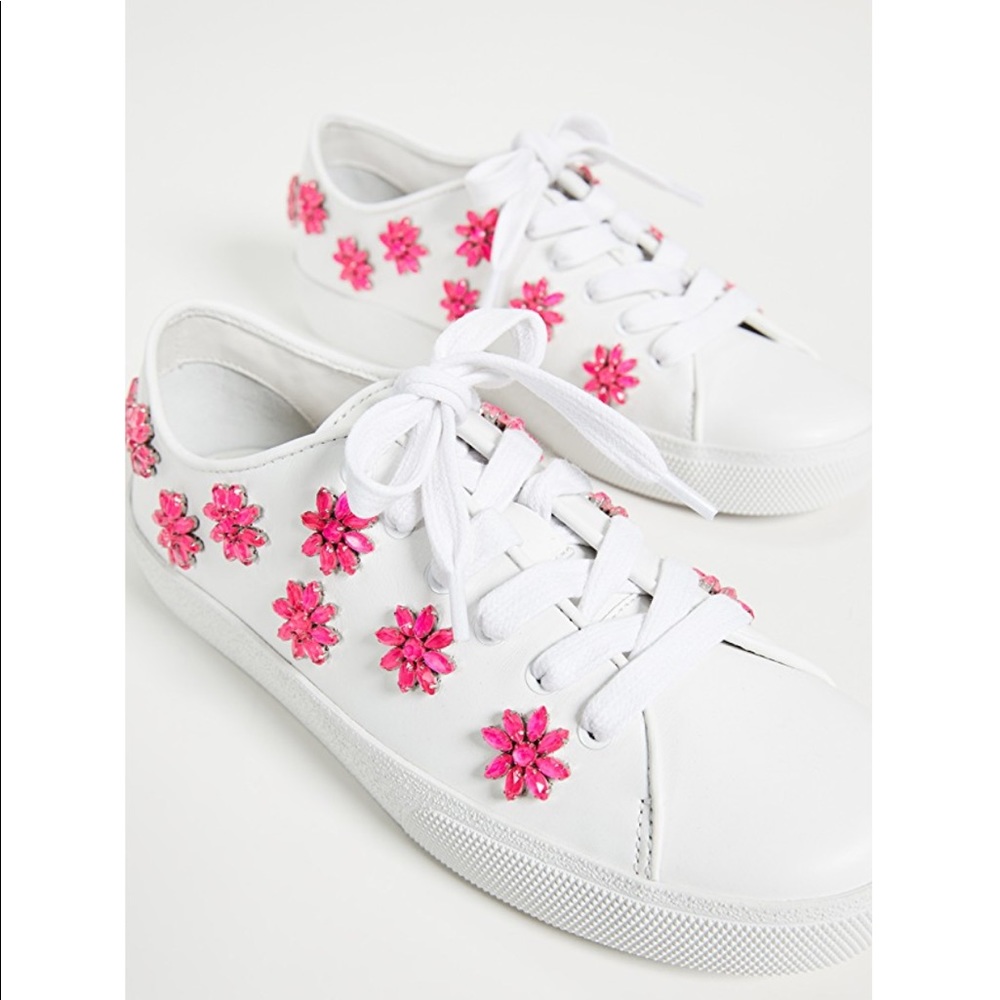 Alice and Olivia Cleo Crystal Embellished sneakers